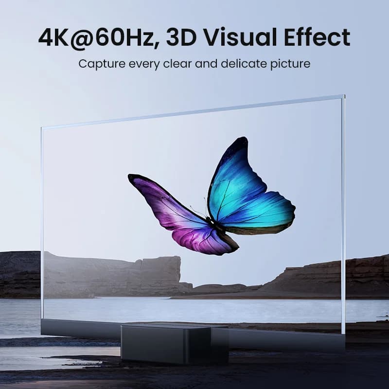 4K HDMI KVMスイッチ、2台PC用、USB 2.0共有機能付き