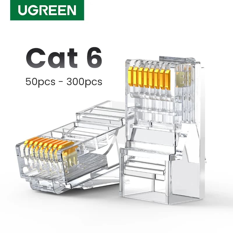 Cat6 RJ45 イーサネット ネットワークケーブル コネクタ