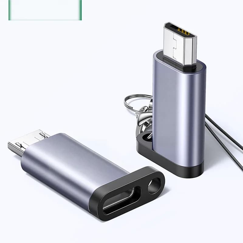USB-C メス to Micro-USB オス 変換アダプター