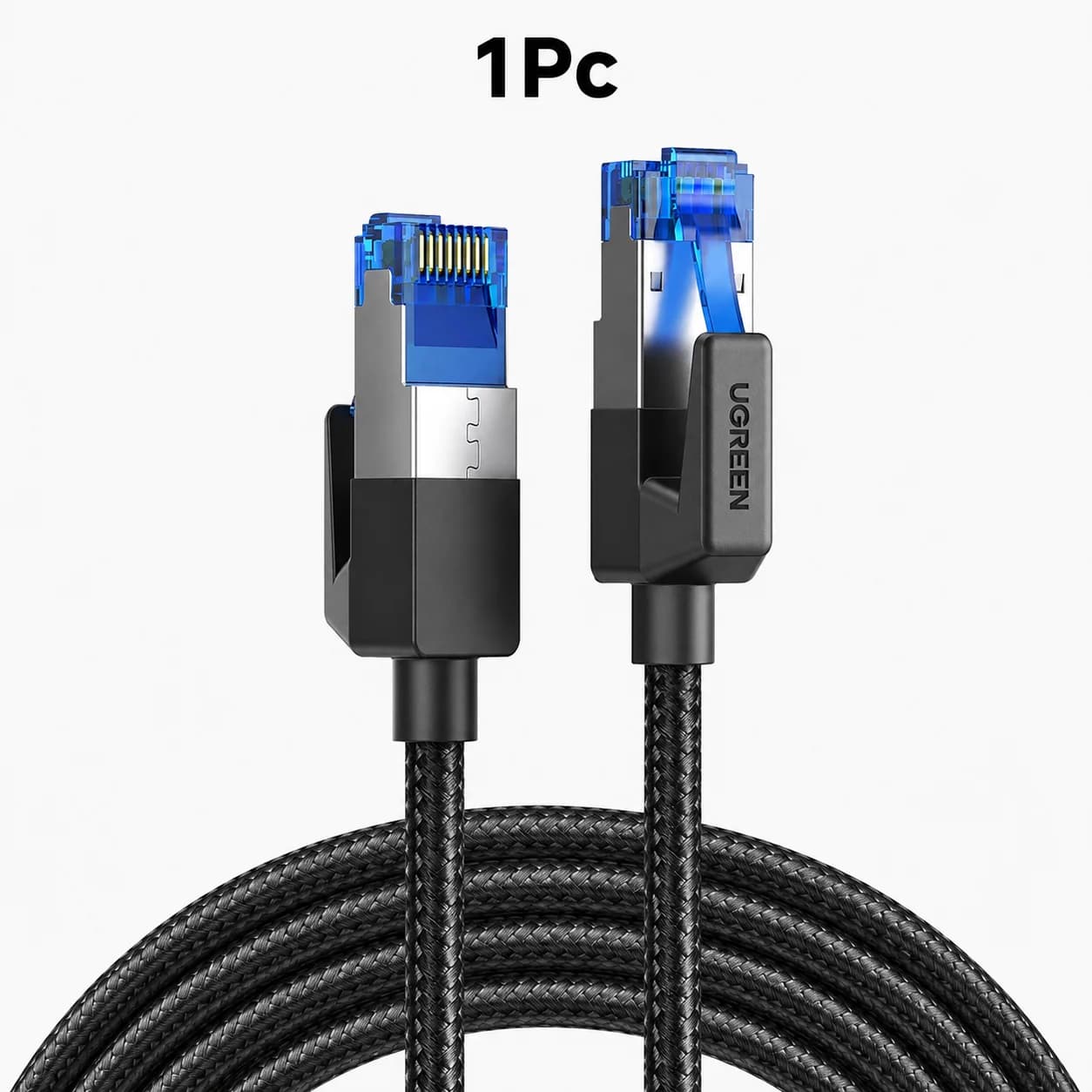 Cat8 40Gbps ブレイデッド Ethernet LAN ケーブル