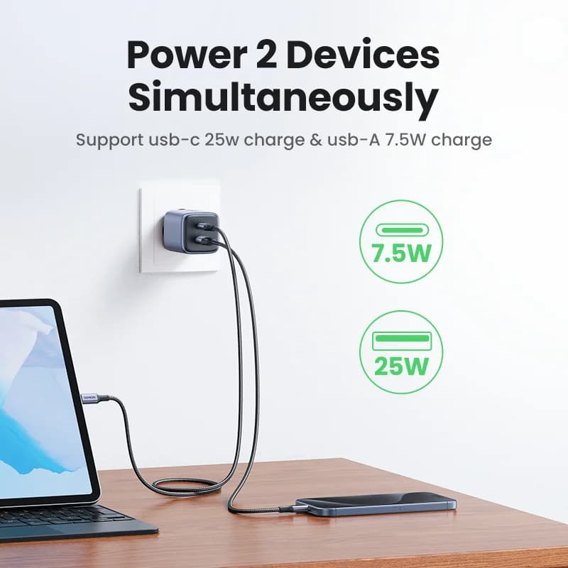 35W GaN USB-C PD 高速充電器