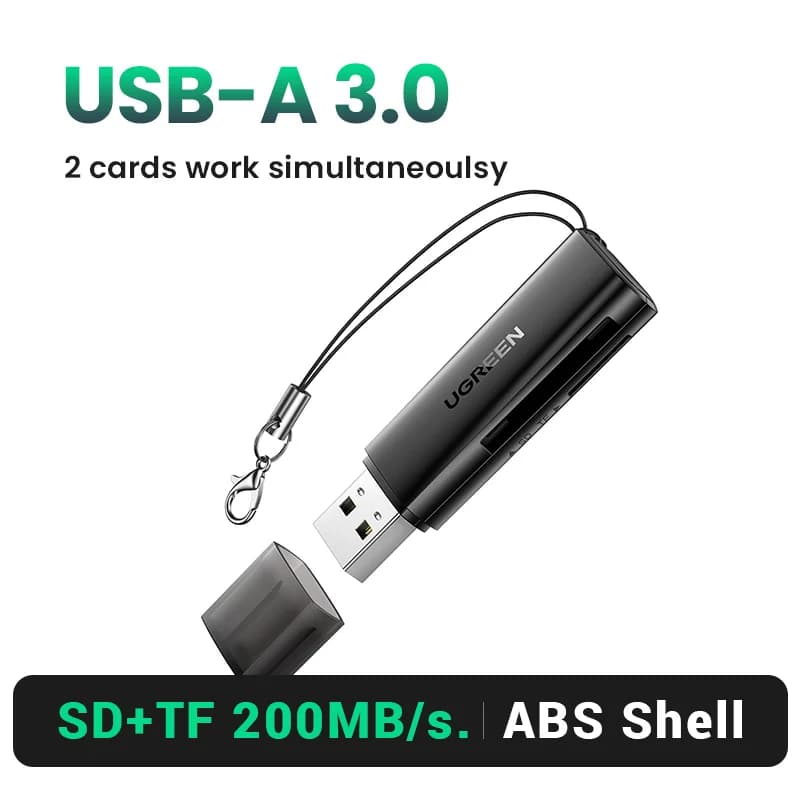USB 3.0 & USB-C SD/MicroSD カードリーダー