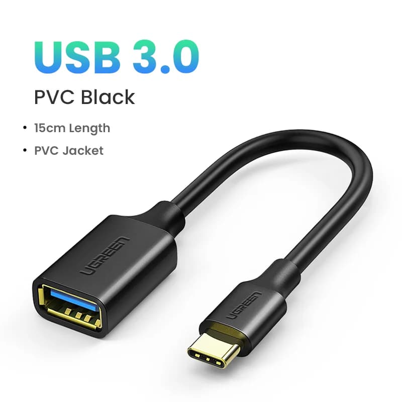 USB-C to USB 3.0 アダプター、Thunderbolt 3 OTG対応