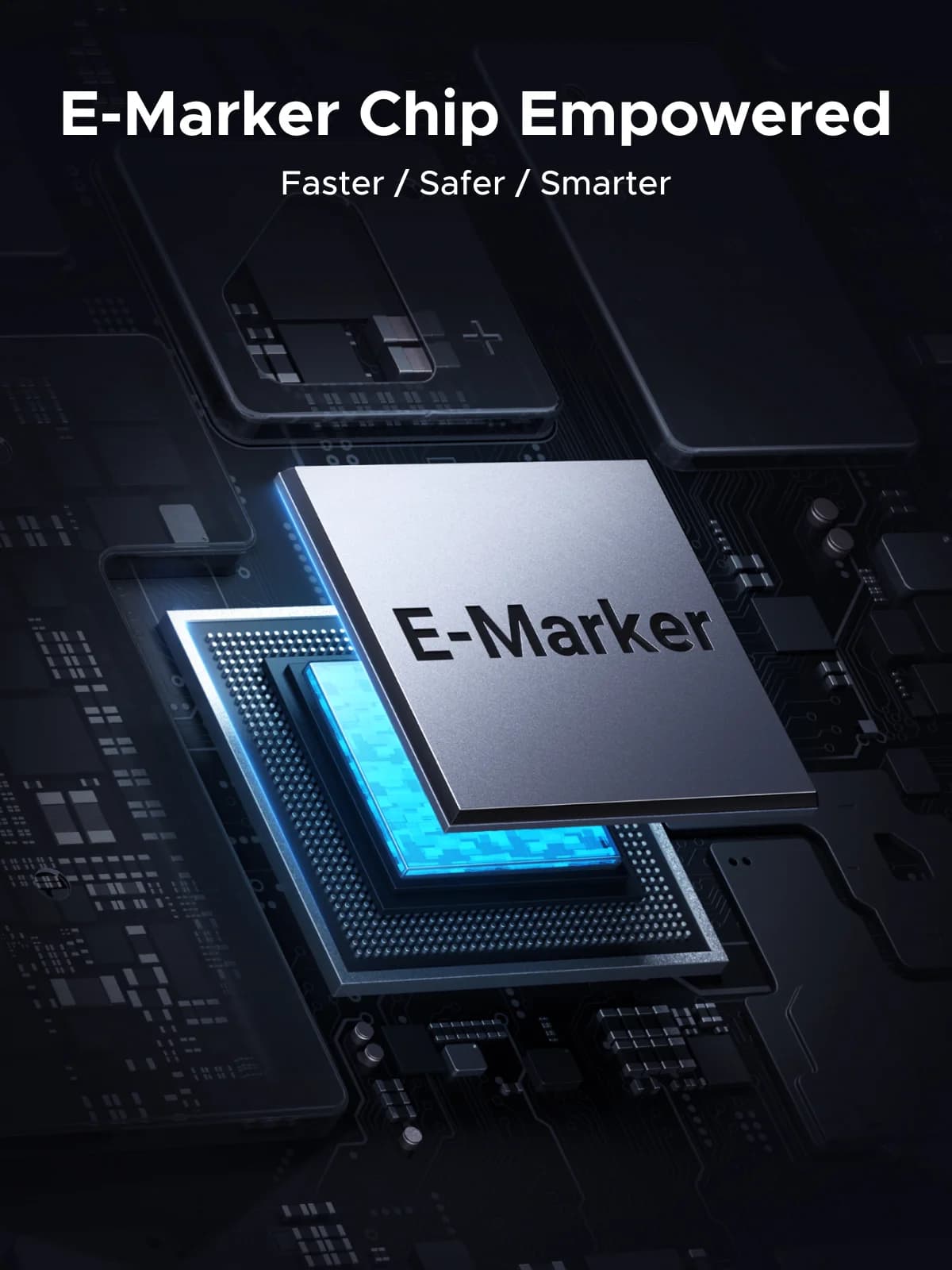 USB-C to USB-Cケーブル 240W PD3.1 デジタル表示付き