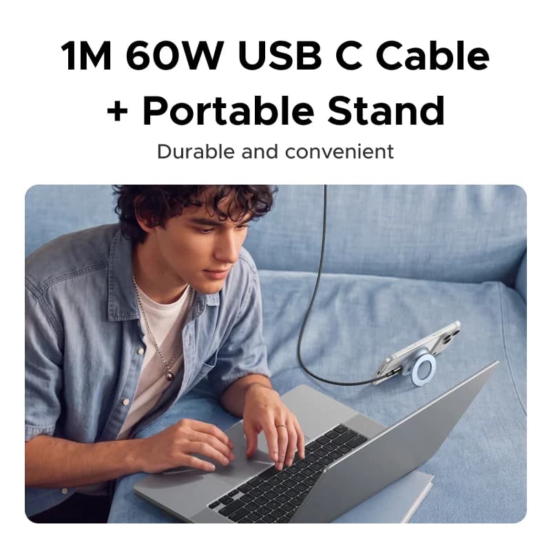 Qi2対応 マグネット式ワイヤレス充電スタンド 25W