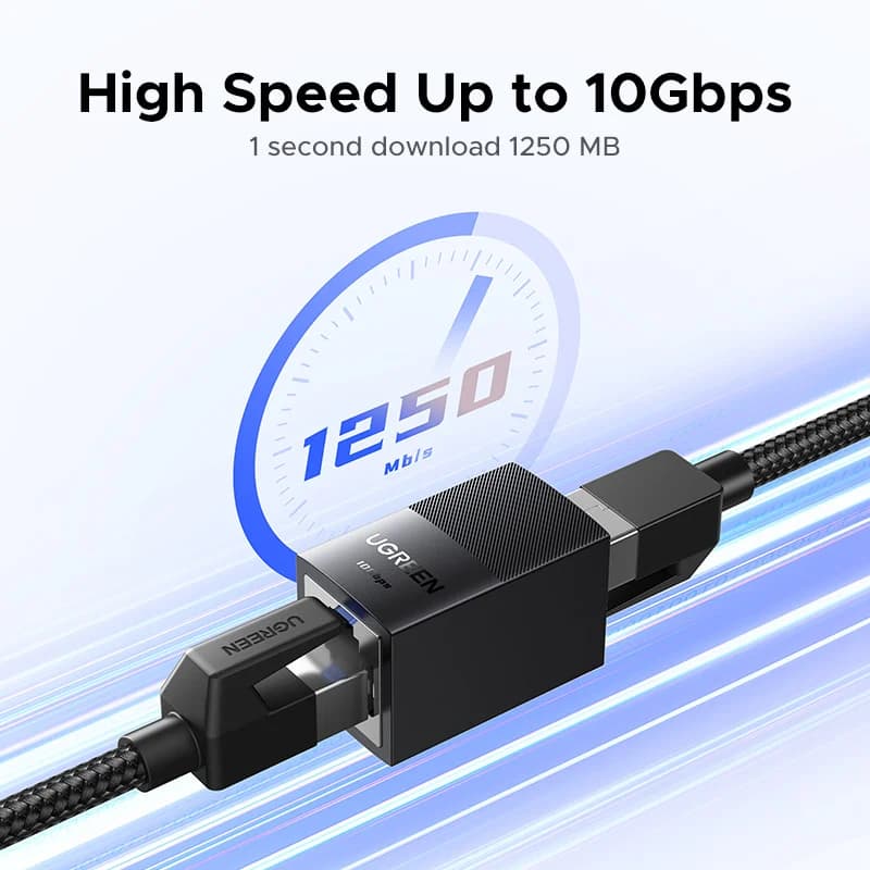 RJ45イーサネットネットワークエクステンダー, 10Gbps