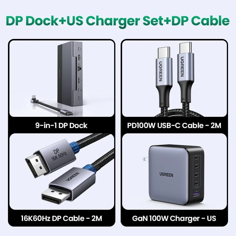 USB-C ドッキングステーション 4K 120Hz 10Gbps PD 100W