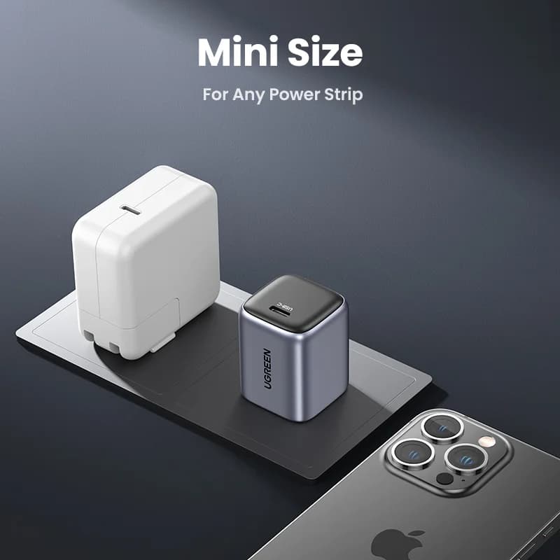 20W GaN USB-C高速充電器 USプラグ