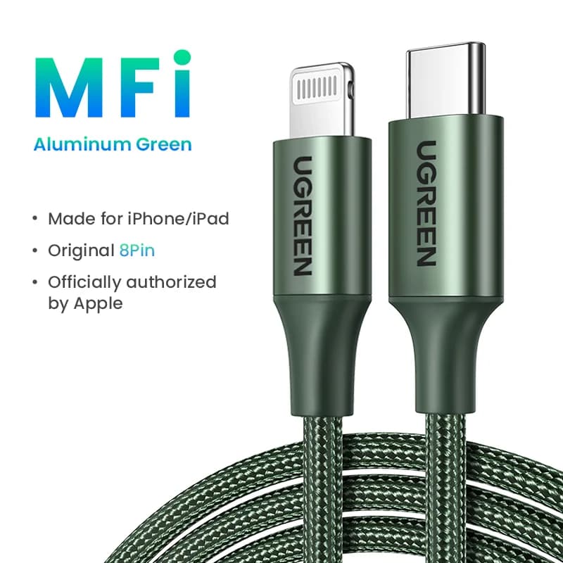 MFi認証 USB-C to Lightning ケーブル PD20W 高速充電対応