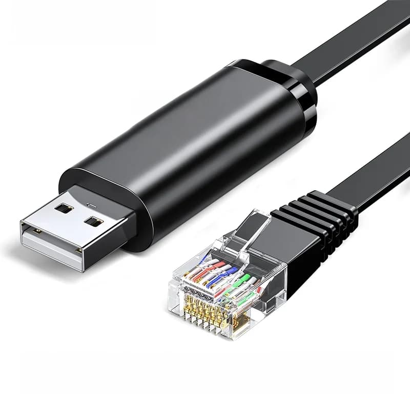 USB to RJ45 コンソールケーブル RS232 シリアルアダプター