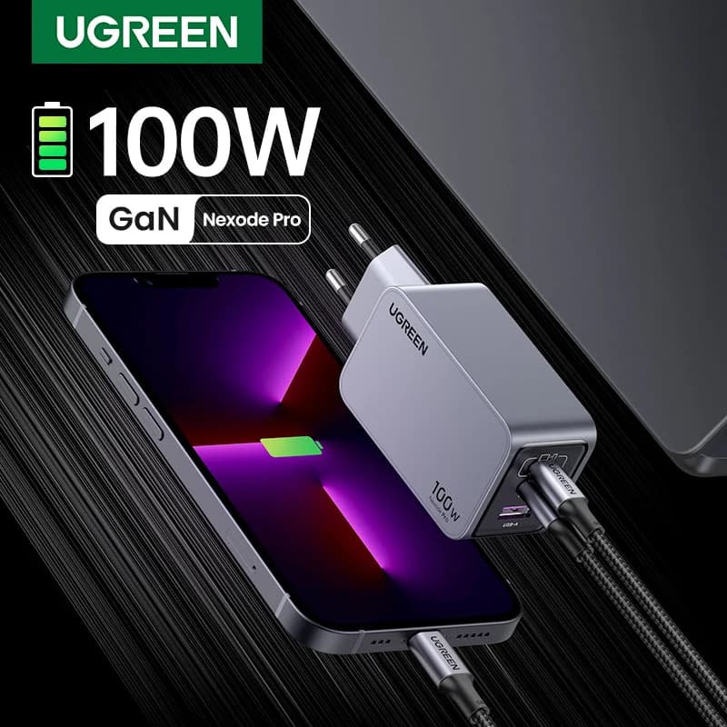 100W GaN USB-C 急速充電器, 韓国プラグ