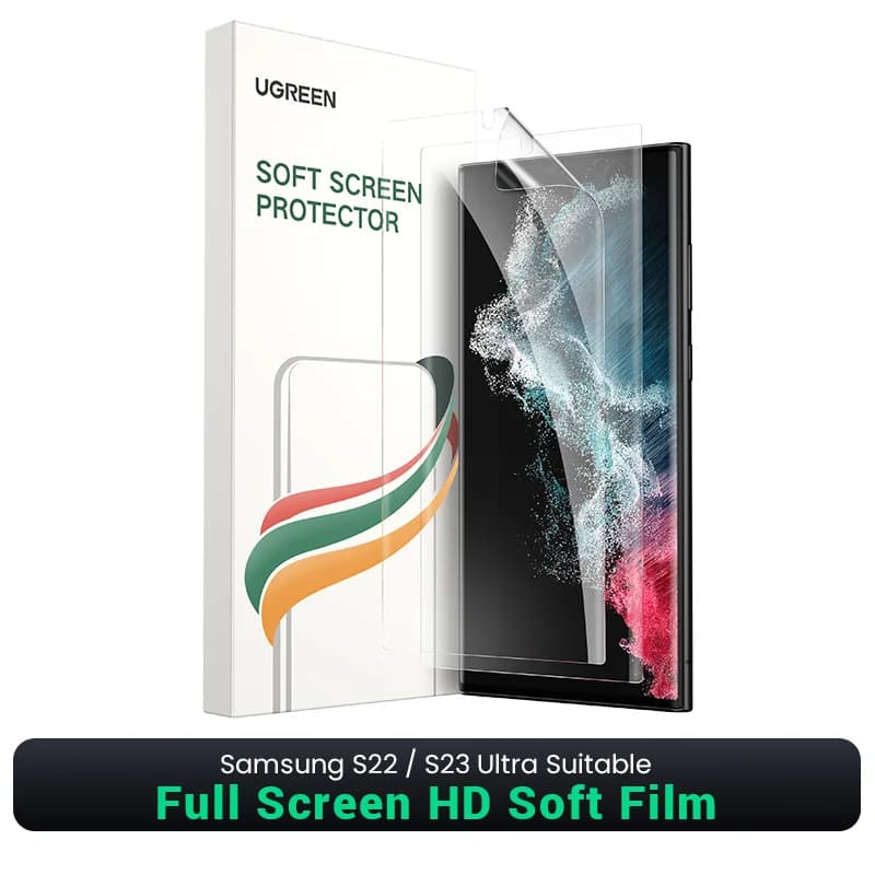 Galaxy S23/S22用 ハイドロゲル画面保護フィルム 2枚セット