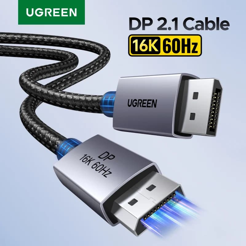 DisplayPort 2.1 ケーブル 8K 60Hz HDR映像対応