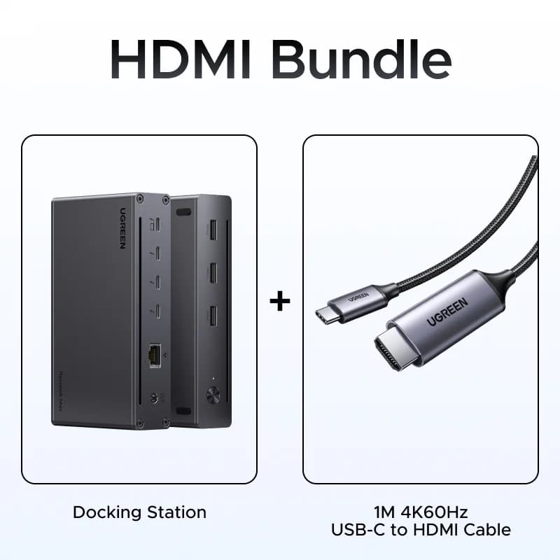Thunderbolt 4 ドッキングステーション 8-in-1 40Gbps