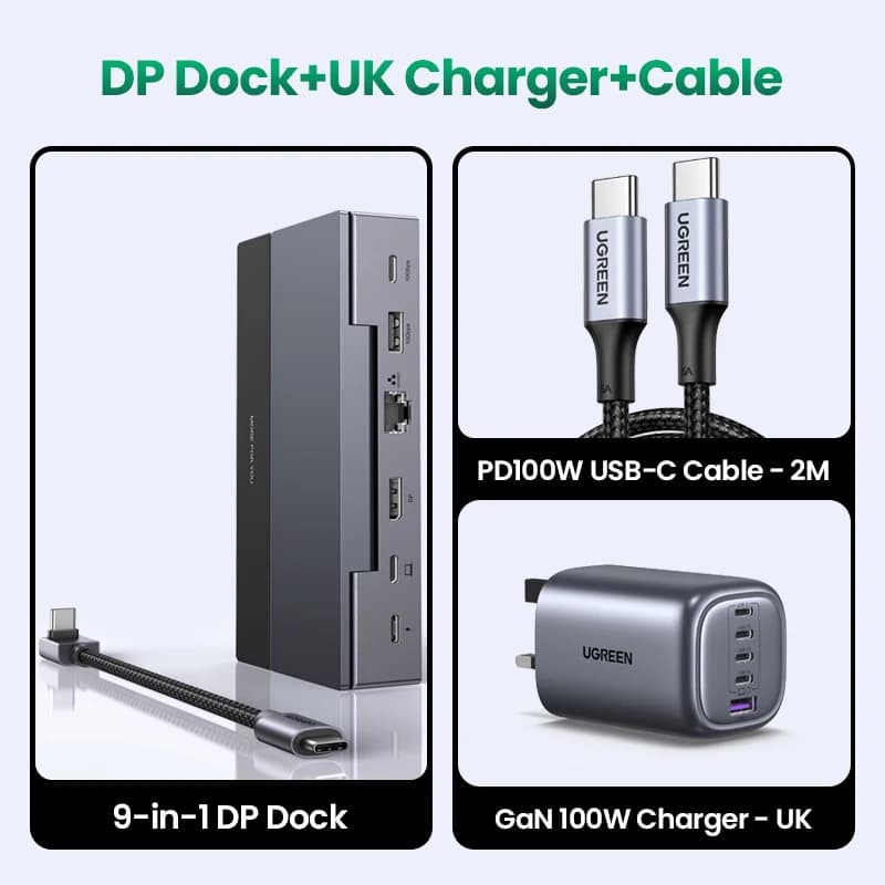 USB-C ドッキングステーション 4K 120Hz 10Gbps PD 100W