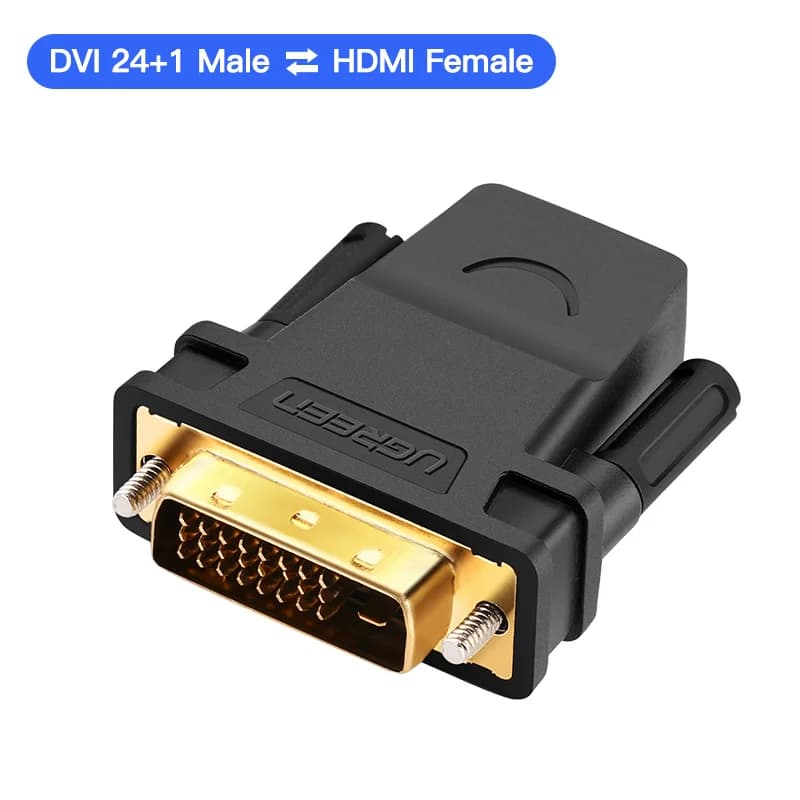 双方向 DVI-D to HDMI アダプター