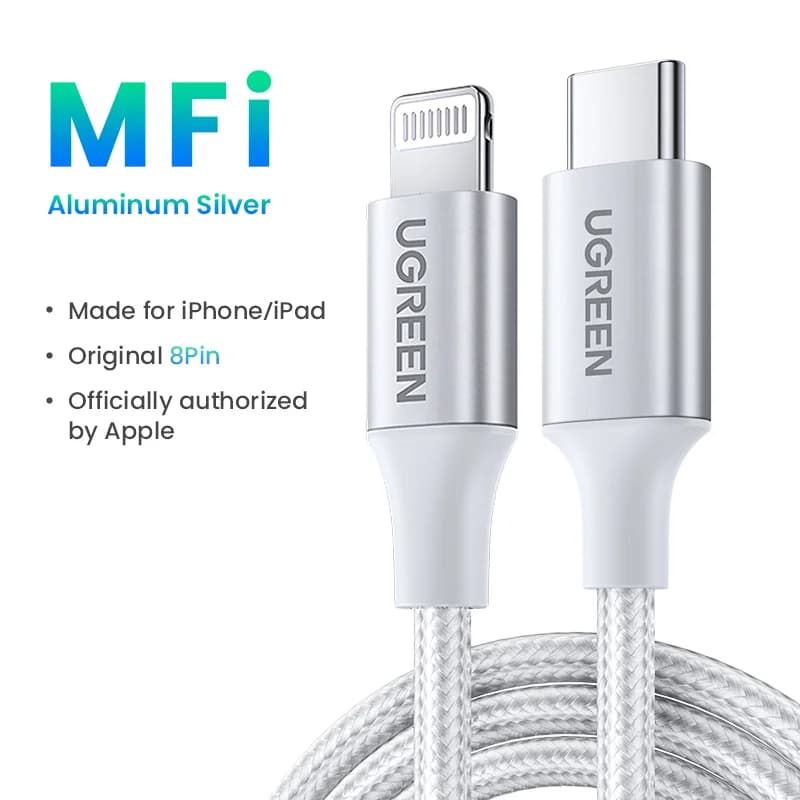 20W USB-C to Lightning PDケーブル