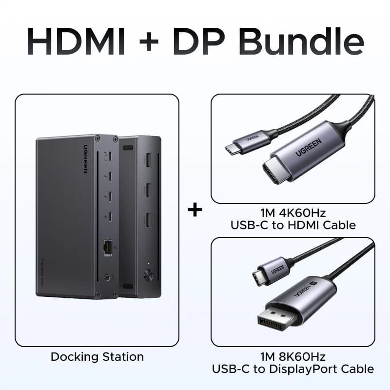 Thunderbolt 4 ドッキングステーション 8-in-1 40Gbps