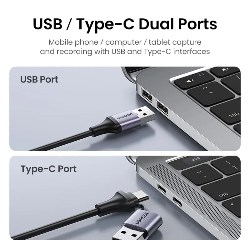 4K HDMI to USB-C ビデオキャプチャカード