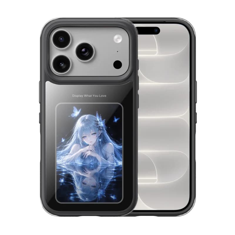 E-Inkスクリーン搭載 iPhone Pro Max用 マグネットケース